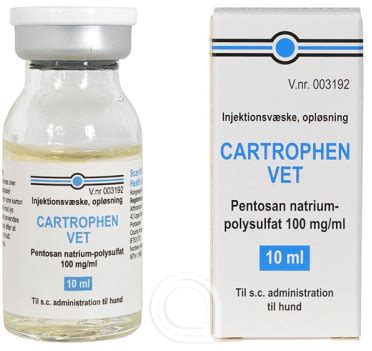 cartrophen hevonen|Cartrophen Vet 100 mg/ml Solution for Injection. 